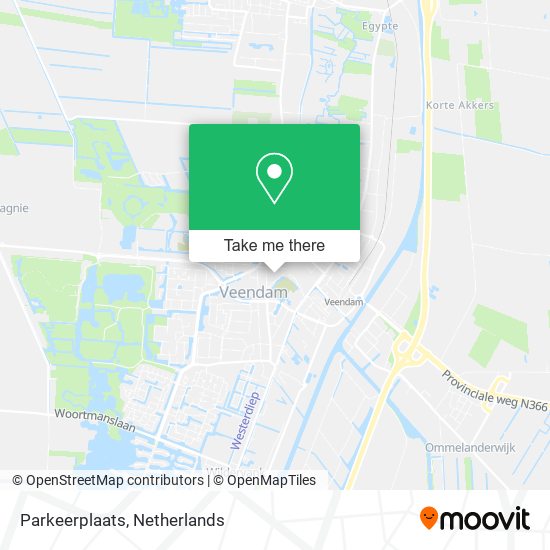 Parkeerplaats map