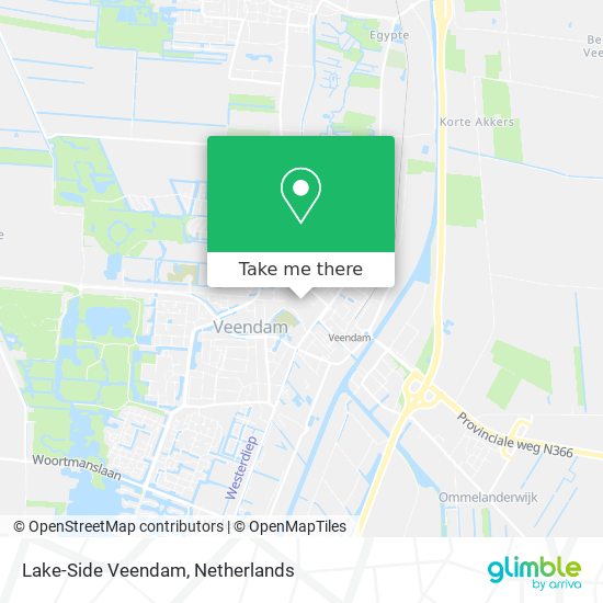 Lake-Side Veendam map