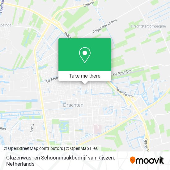 Glazenwas- en Schoonmaakbedrijf van Rijszen map