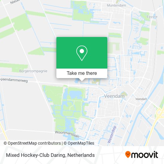 Mixed Hockey-Club Daring map