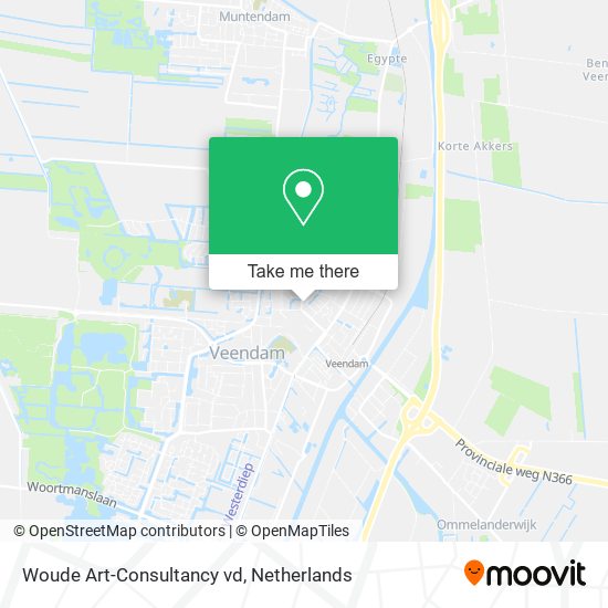 Woude Art-Consultancy vd map