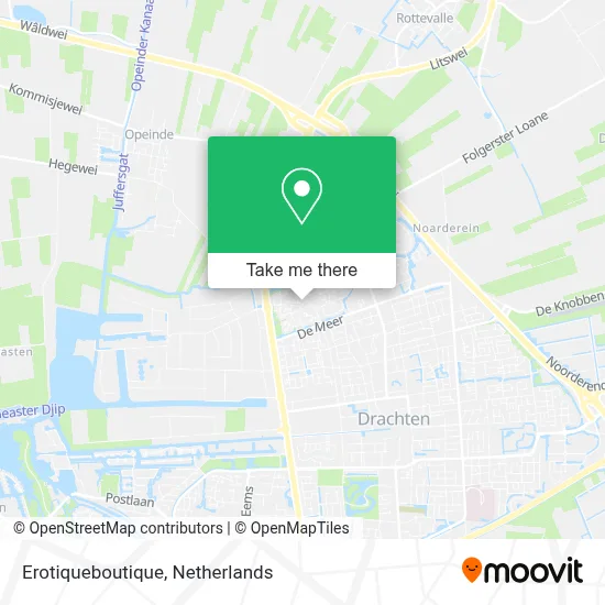 Erotiqueboutique map