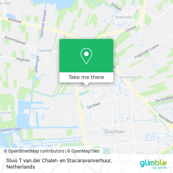 Sluis T van der Chalet- en Stacaravanverhuur map