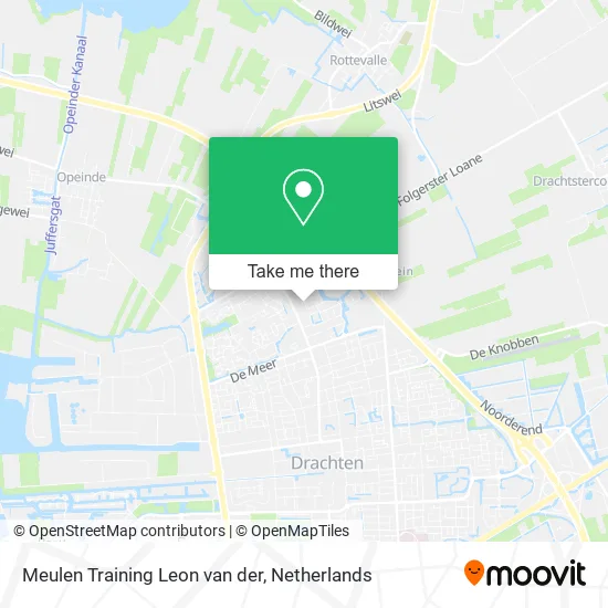 Meulen Training Leon van der map