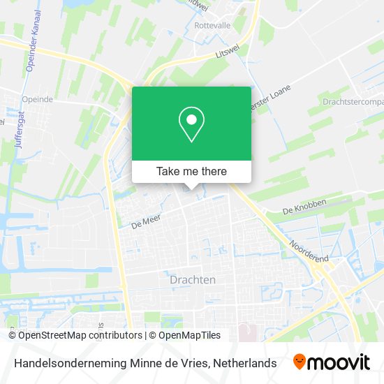Handelsonderneming Minne de Vries map