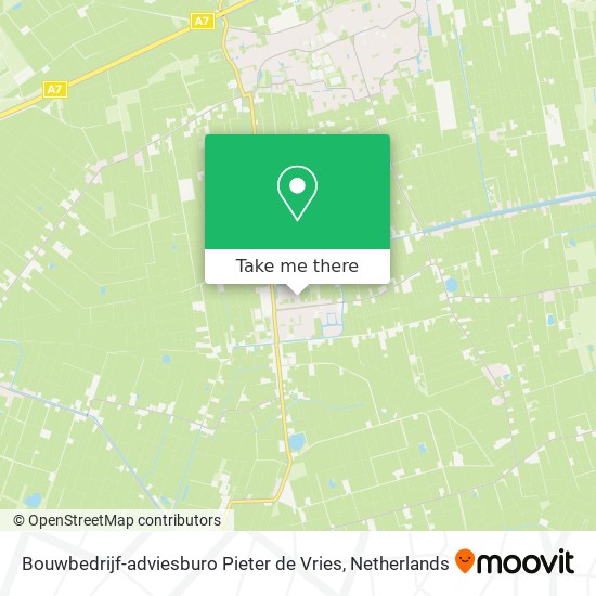 Bouwbedrijf-adviesburo Pieter de Vries map