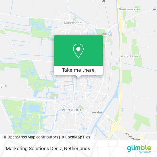 Marketing Solutions Deniz map