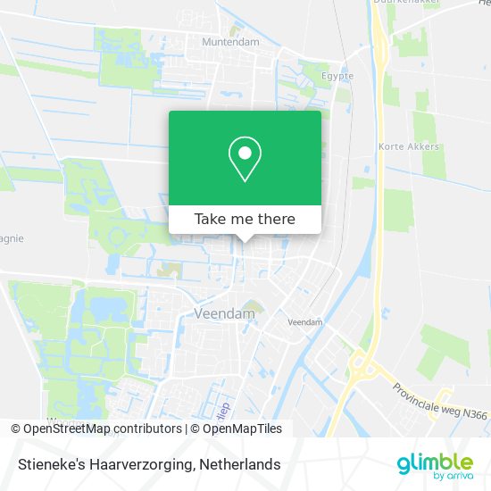 Stieneke's Haarverzorging Karte