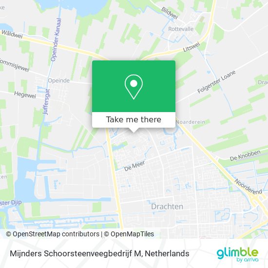 Mijnders Schoorsteenveegbedrijf M Karte