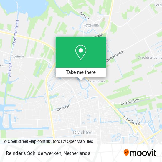 Reinder's Schilderwerken map