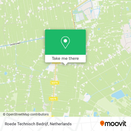 Roede Technisch Bedrijf map