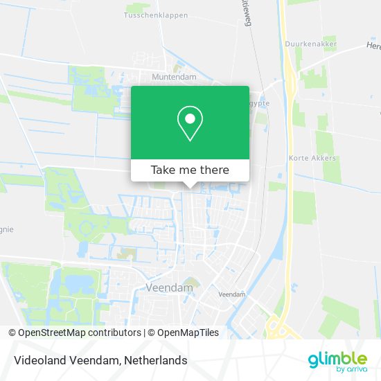 Videoland Veendam map