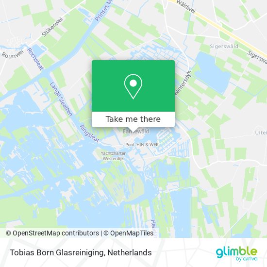 Tobias Born Glasreiniging map