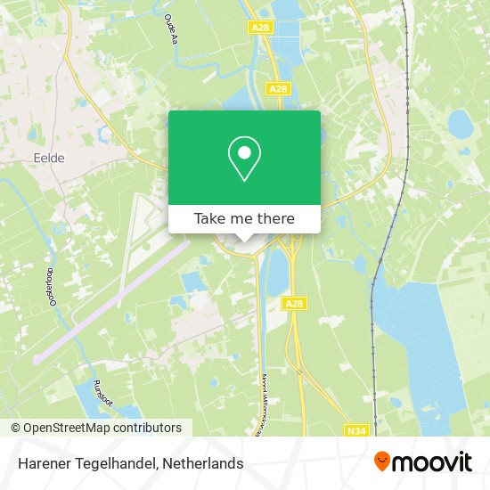 Harener Tegelhandel map