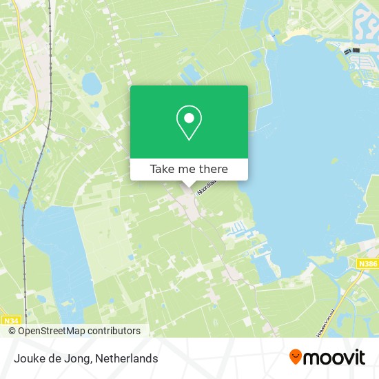 Jouke de Jong map