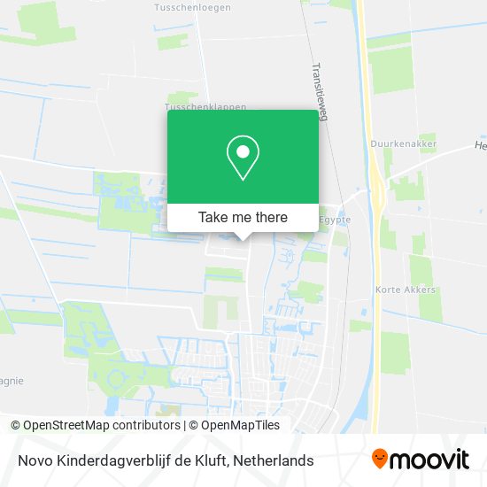 Novo Kinderdagverblijf de Kluft map