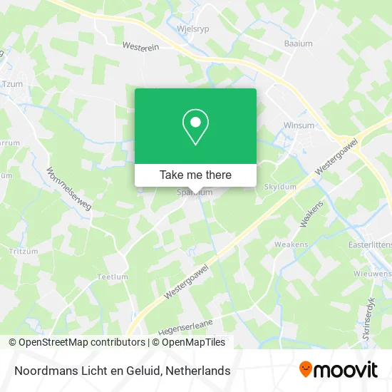 Noordmans Licht en Geluid map