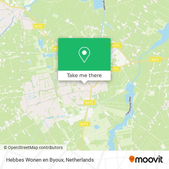 Hebbes Wonen en Byoux map