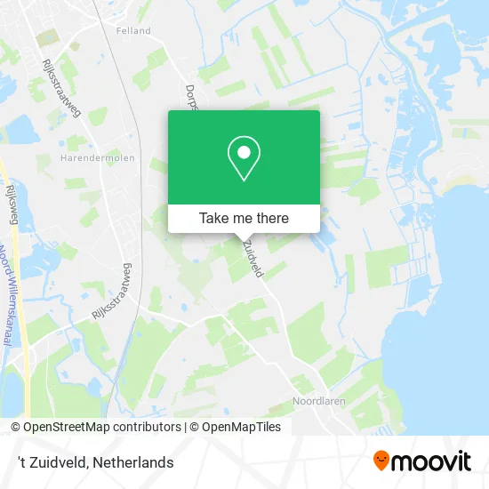 't Zuidveld map