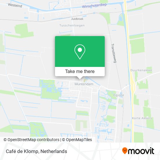 Café de Klomp map