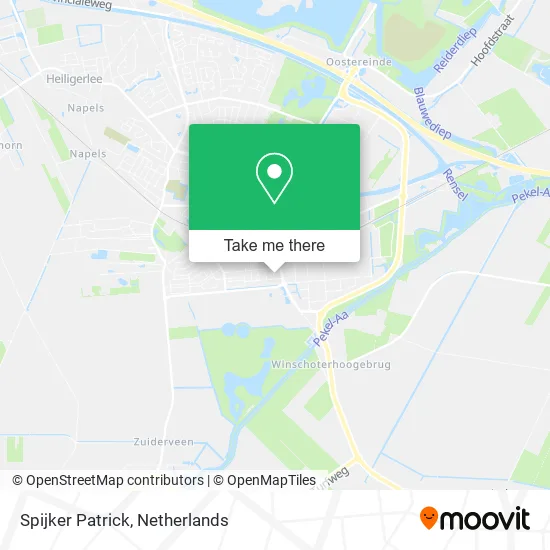 Spijker Patrick map