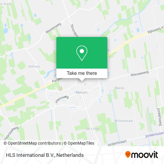 HLS International B.V. map