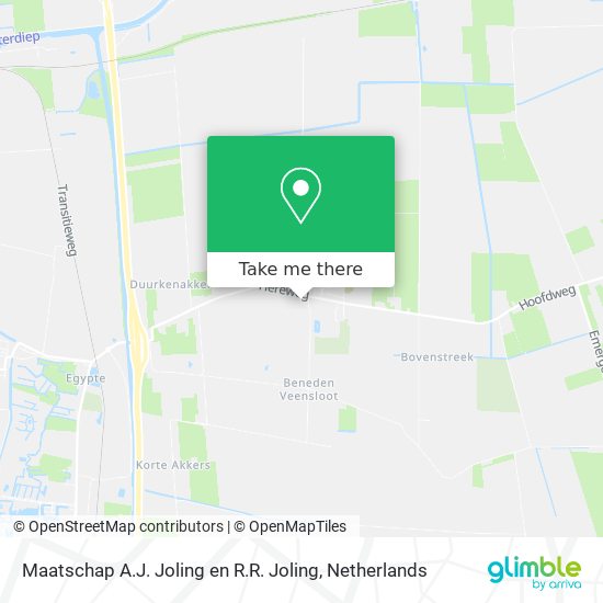 Maatschap A.J. Joling en R.R. Joling map