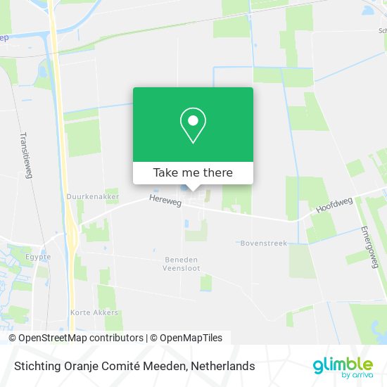 Stichting Oranje Comité Meeden Karte