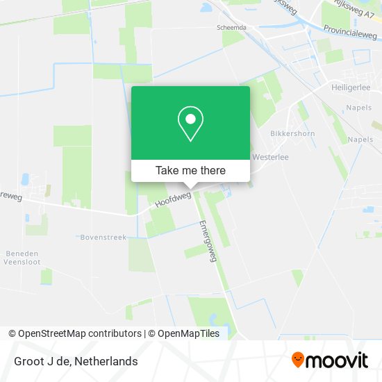 Groot J de map