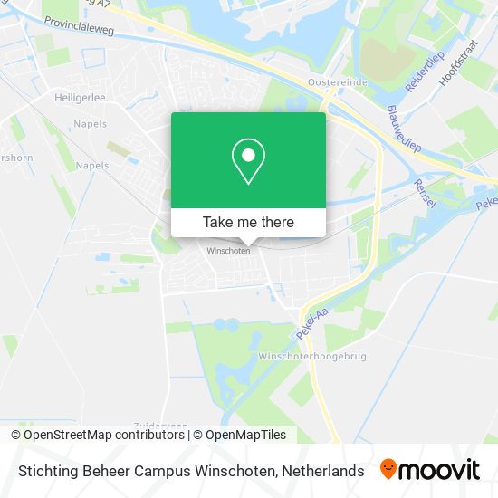 Stichting Beheer Campus Winschoten Karte