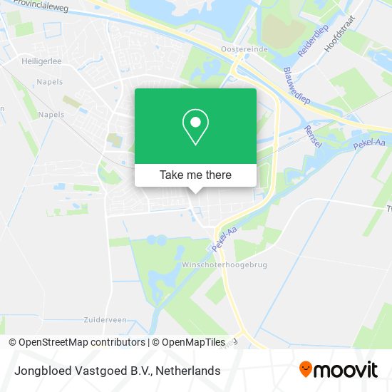 Jongbloed Vastgoed B.V. map