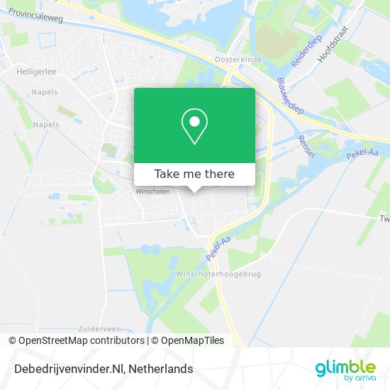 Debedrijvenvinder.Nl map