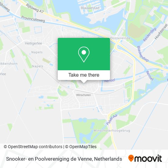 Snooker- en Poolvereniging de Venne map