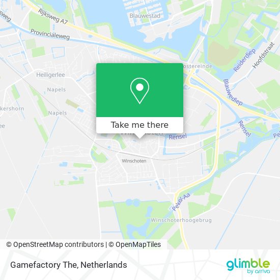 Gamefactory The map