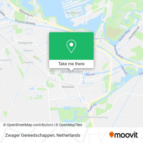 Zwager Gereedschappen map