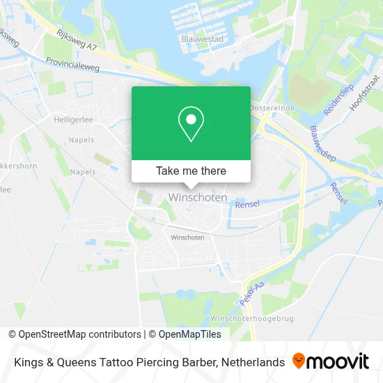 Kings & Queens Tattoo Piercing Barber map