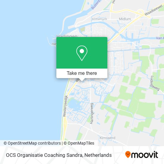 OCS Organisatie Coaching Sandra map