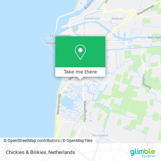 Chickies & Binkies map