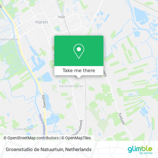 Groenstudio de Natuurtuin Karte