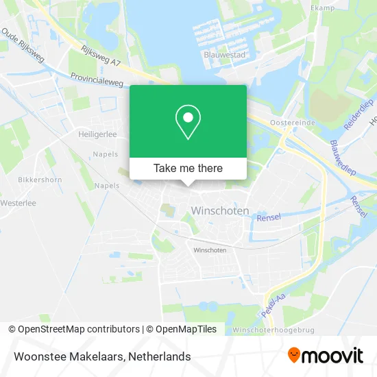 Woonstee Makelaars map