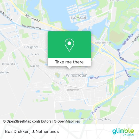 Bos Drukkerij J map