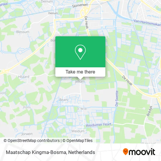 Maatschap Kingma-Bosma map