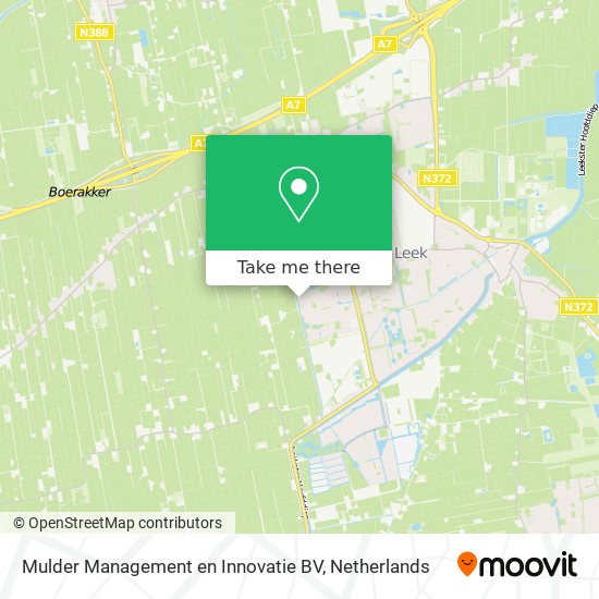 Mulder Management en Innovatie BV Karte