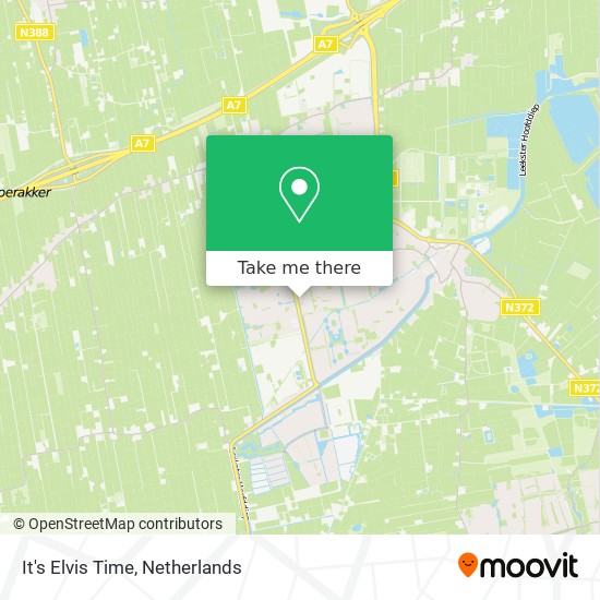 It's Elvis Time map