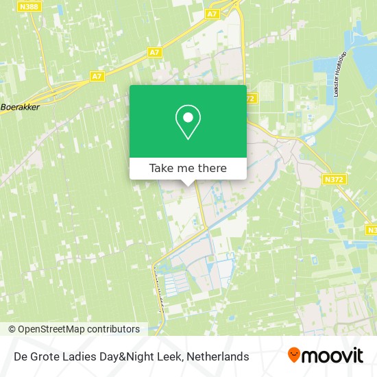 De Grote Ladies Day&Night Leek map