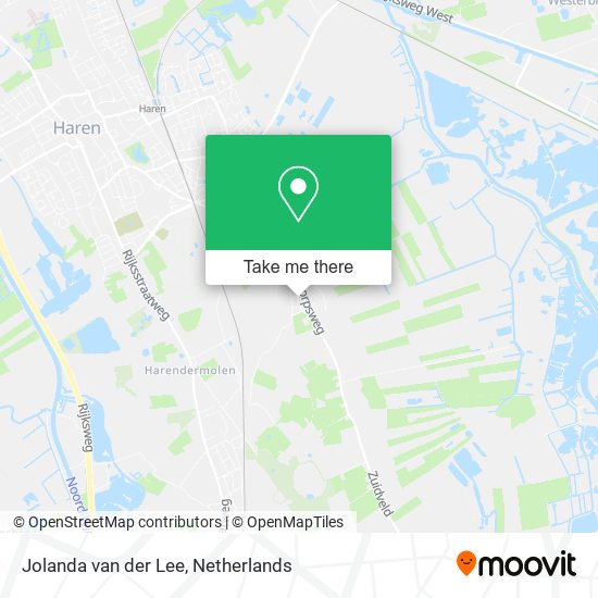 Jolanda van der Lee map