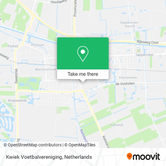 Kwiek Voetbalvereniging map