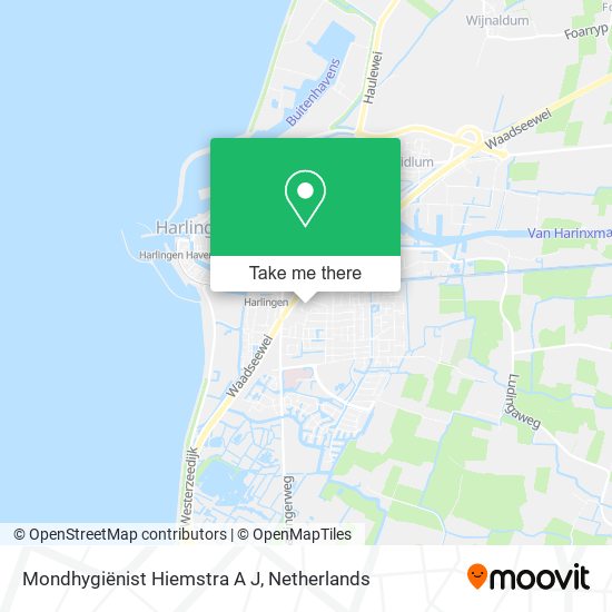 Mondhygiënist Hiemstra A J map