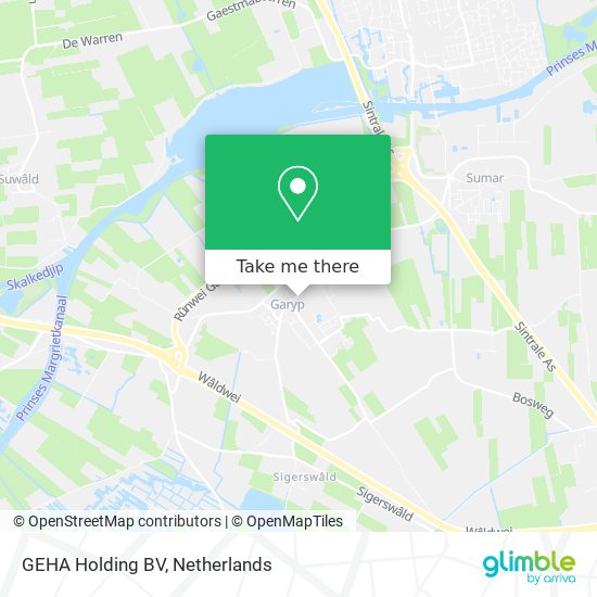GEHA Holding BV map