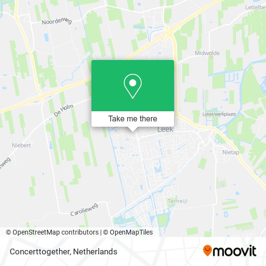 Concerttogether map